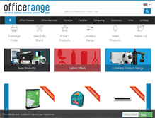 Tablet Screenshot of officerange.com